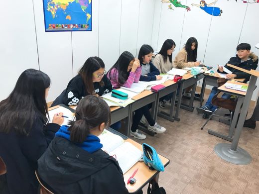 겨울방학 공부모습